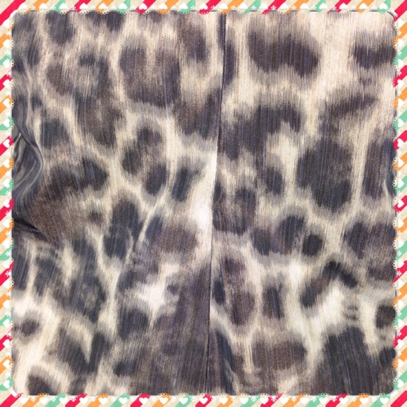 NWT Calvin Klein Blazer Suit Jacket Size XS S Animal Print Fitted - Picture 3 of 4